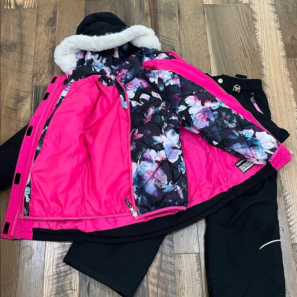 Gerry 3pc winter Snow SET coat jacket bibs girl 7-8 - Picture 3 of 11